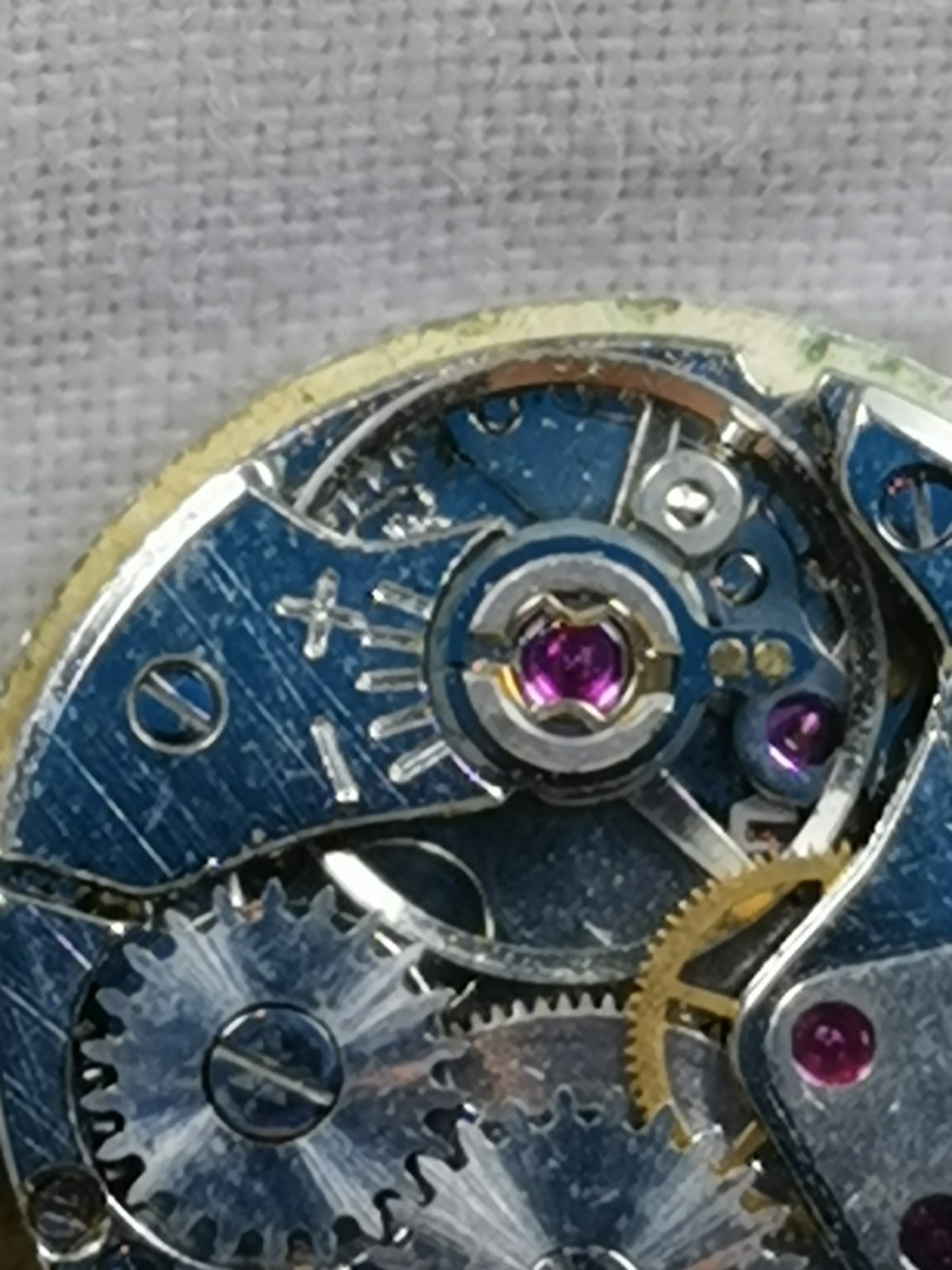 Garrard 21J Cal. ETA 2412 Swiss Wristwatch Movement Repair/Parts