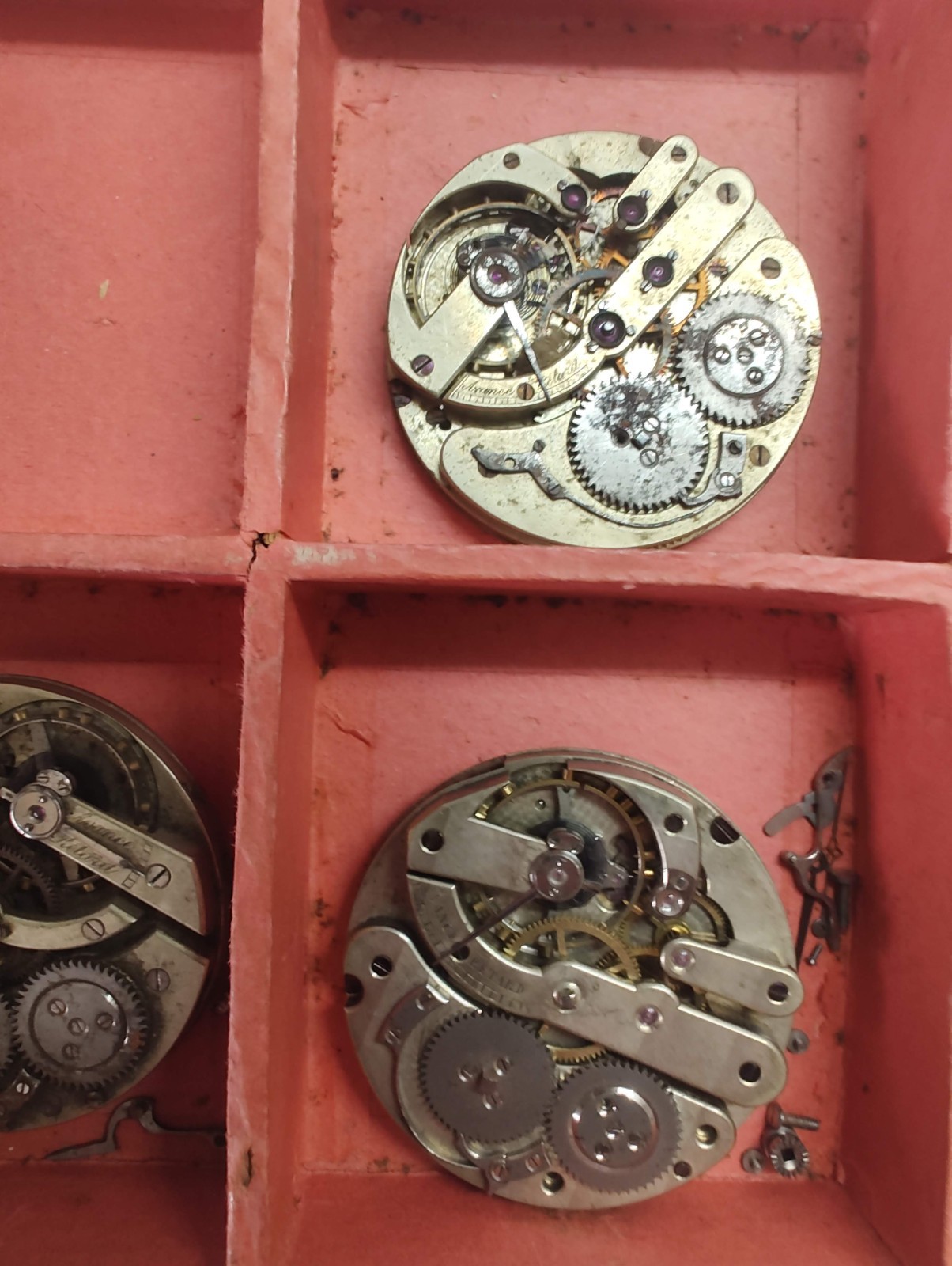 Vintage Lot of Antique Swiss Pocket Watch Movements & Dials – Wilka, cronometre