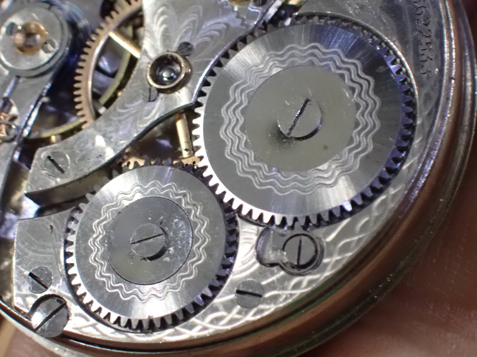1908 Waltham 17 Jewel Grade 615 Manual Pocket Watch Movement good balance 16s