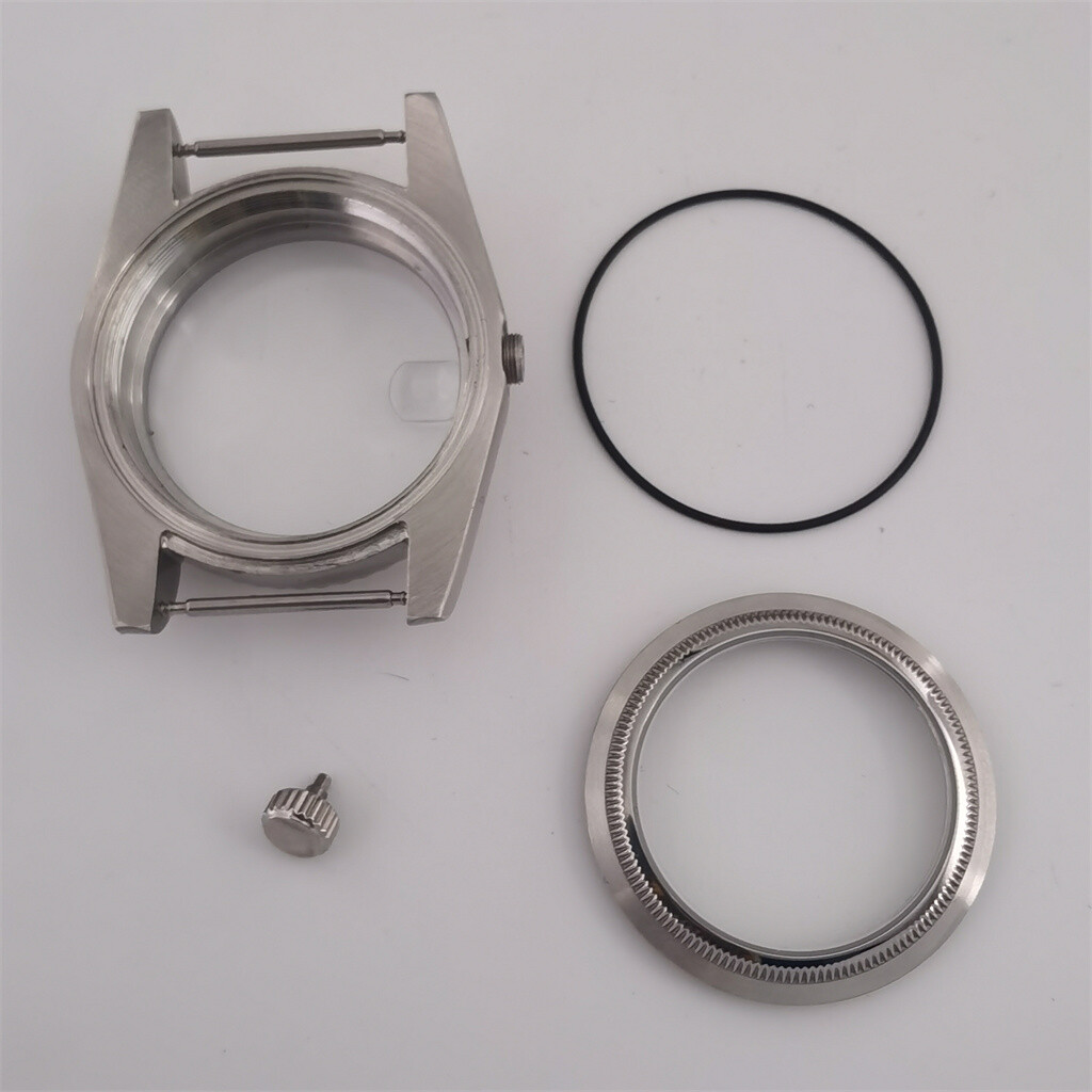 36mm 39mm Frosted watch case fit NH34 NH35 NH36 PT5000 ETA 2824/2836 Miyota 8215