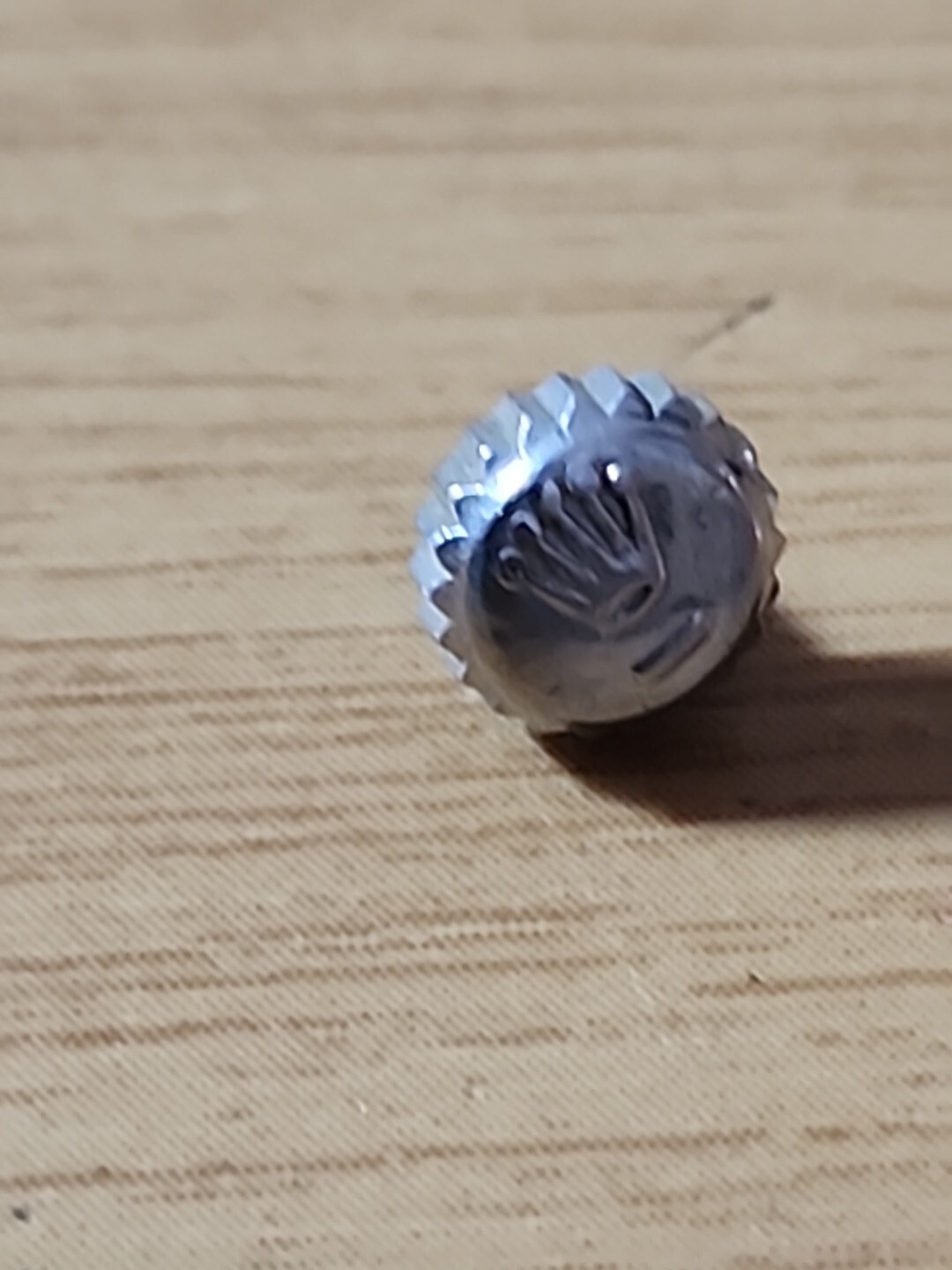 Vintage Rolex Oyster 6mm Crown Part