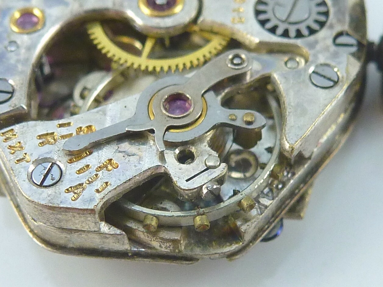 Vintage Mathey – Tissot LDS Mechanical Wristwatch Movement – Parts / Repair