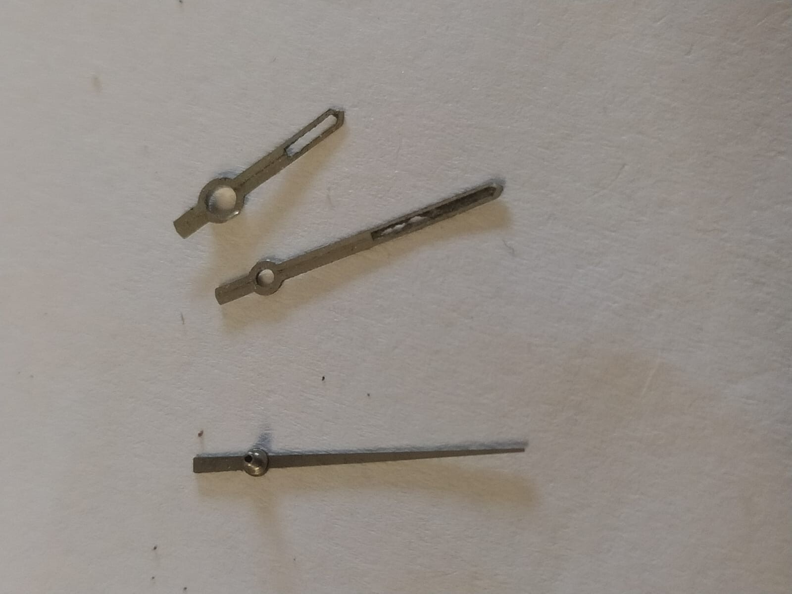 Original SEIKO SPEED TIMER 7015-7010 5 SPORTS RALLY PART SET HANDS SILVER Used