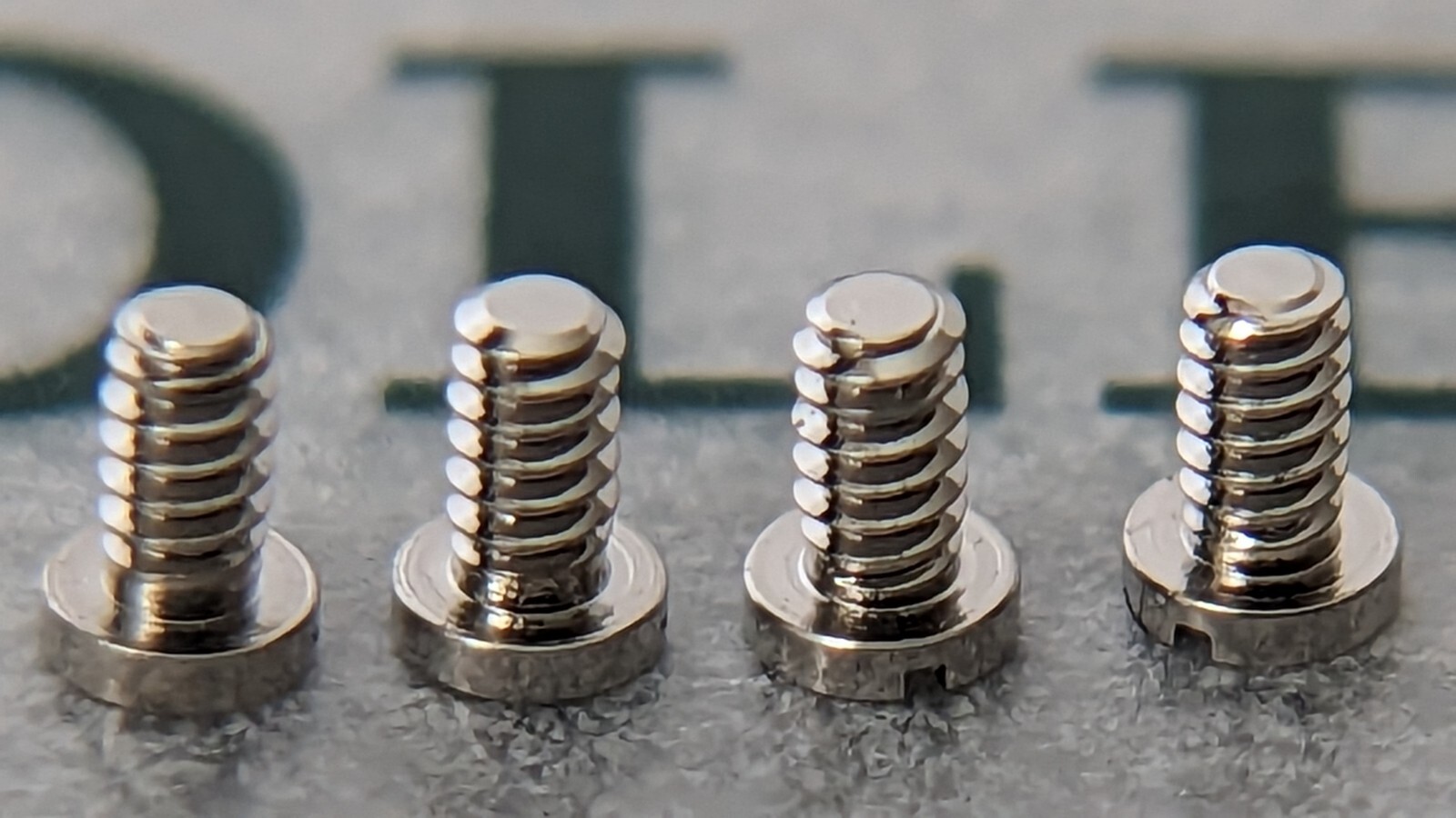 Rolex Genuine 3035 55001 Screw For Train & Barrel Bridge New(Price For 4 Pieces)
