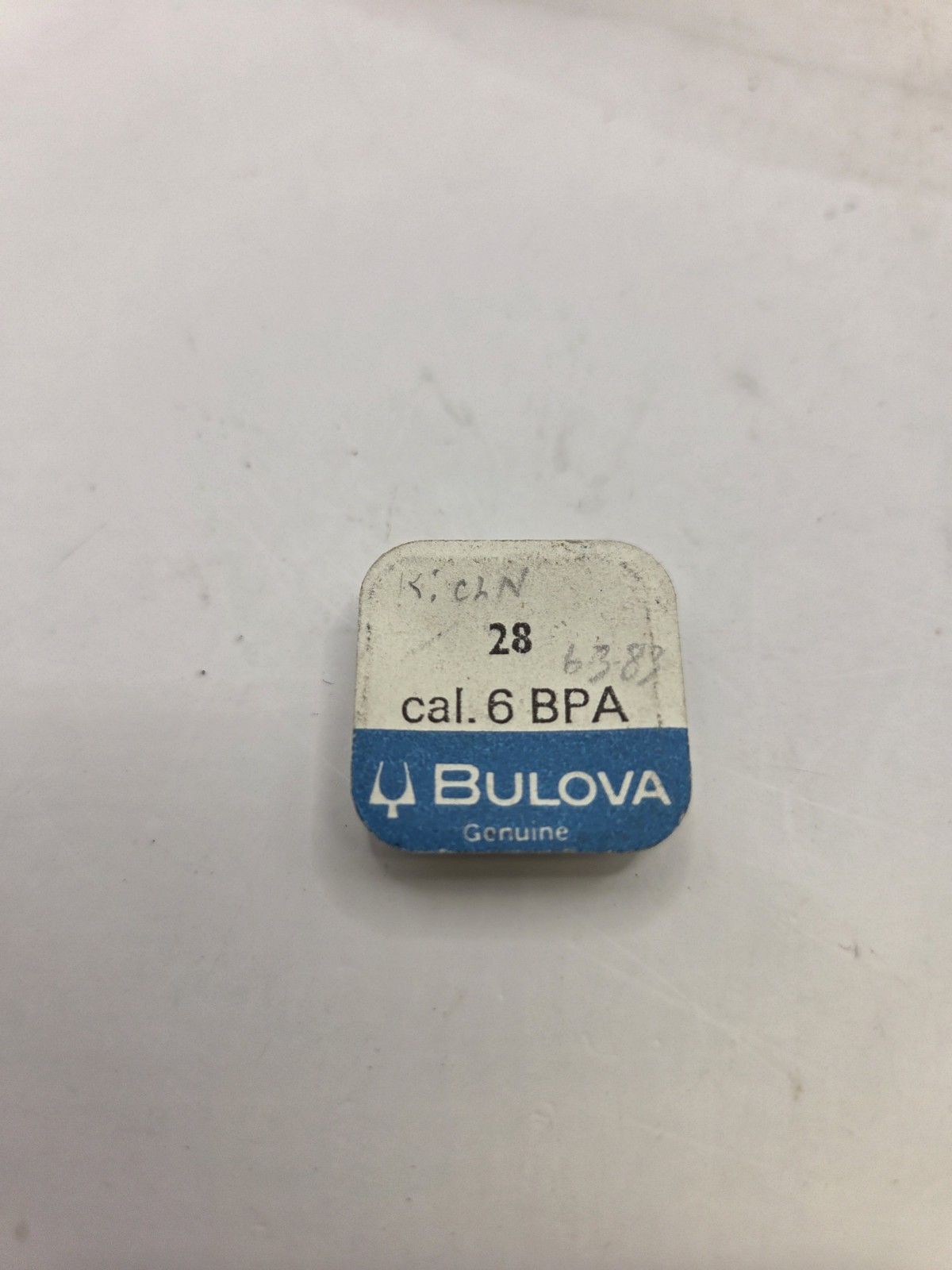 Vintage Bulova 28 Cal 6 BPA
