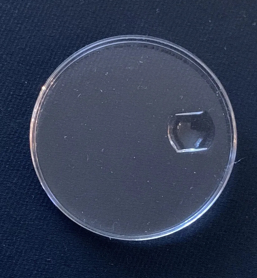 Rolex 6530 crystal PA459-80 29.5 mm Cyclops Magnifier