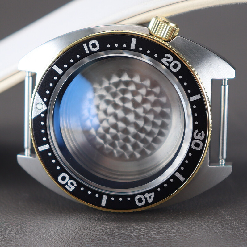 41mm Sieko turtle Luxury men’s Steel Watch Case AR layer Sapphire Crystal Glass