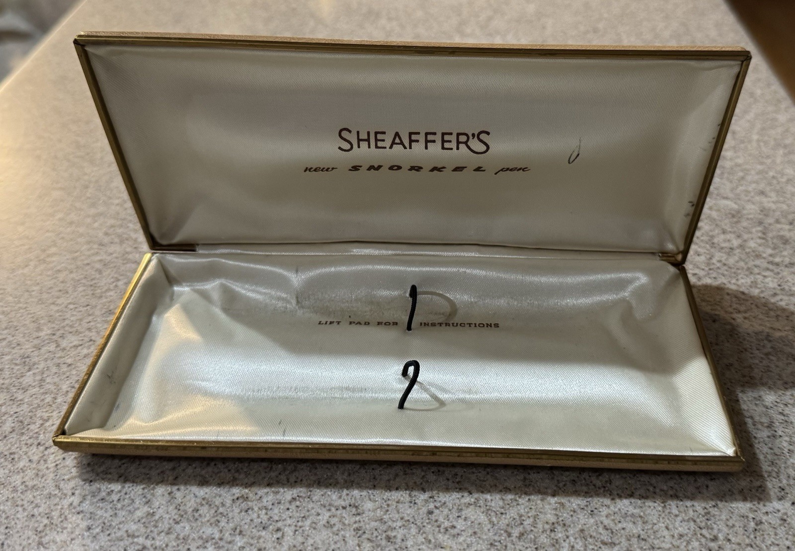 4 VINTAGE 1950s SHEAFFER FOUNTAIN PEN & PENCIL PRESENTATION BOX LOT