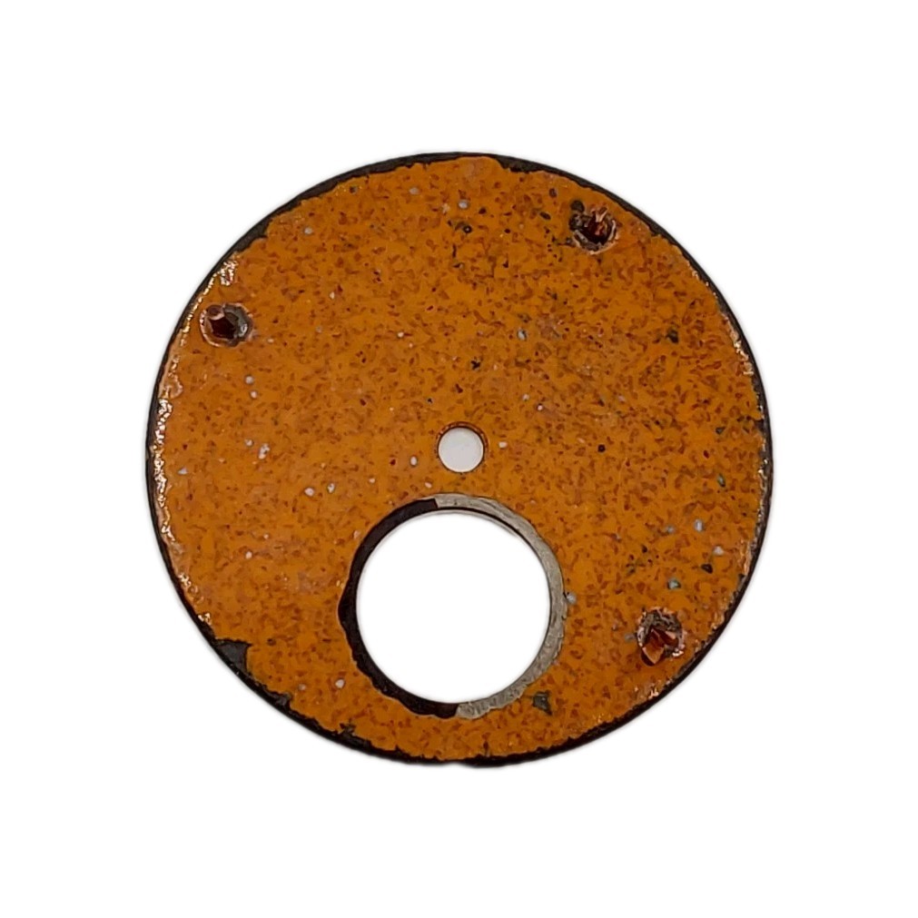 Elgin 28.9mm Sunk Enamel No Second Subdial Pocket Watch Dial Only 1836