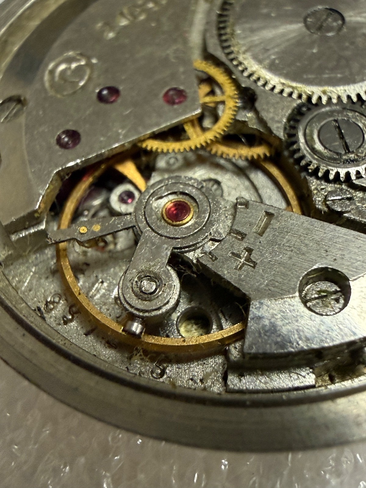 Watch movement USSR Vostok Cal.2409A plus Dial.For parts.