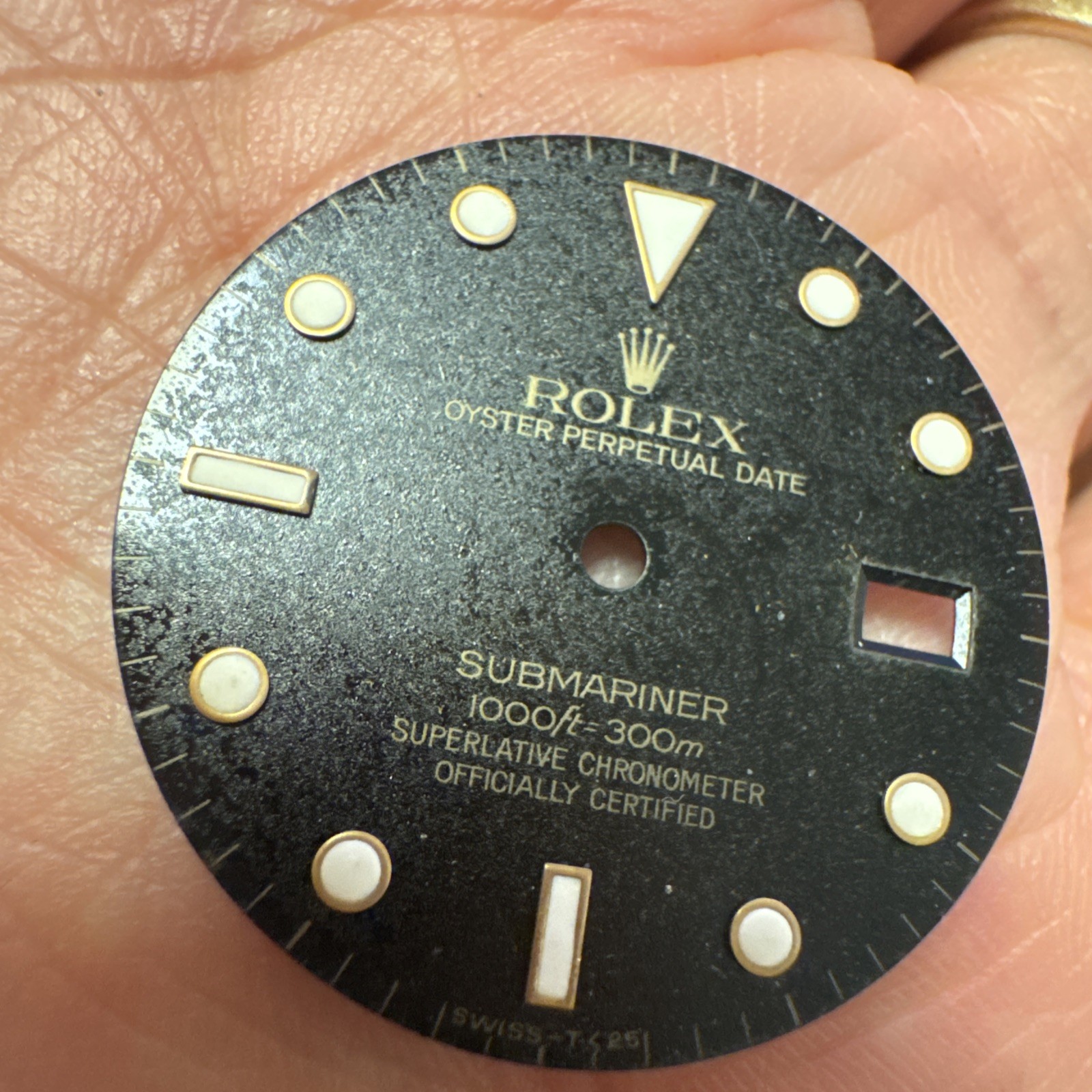 Tropical Rare Rolex Oyster Submariner 16618 16613 dial excellent Patina (S4)