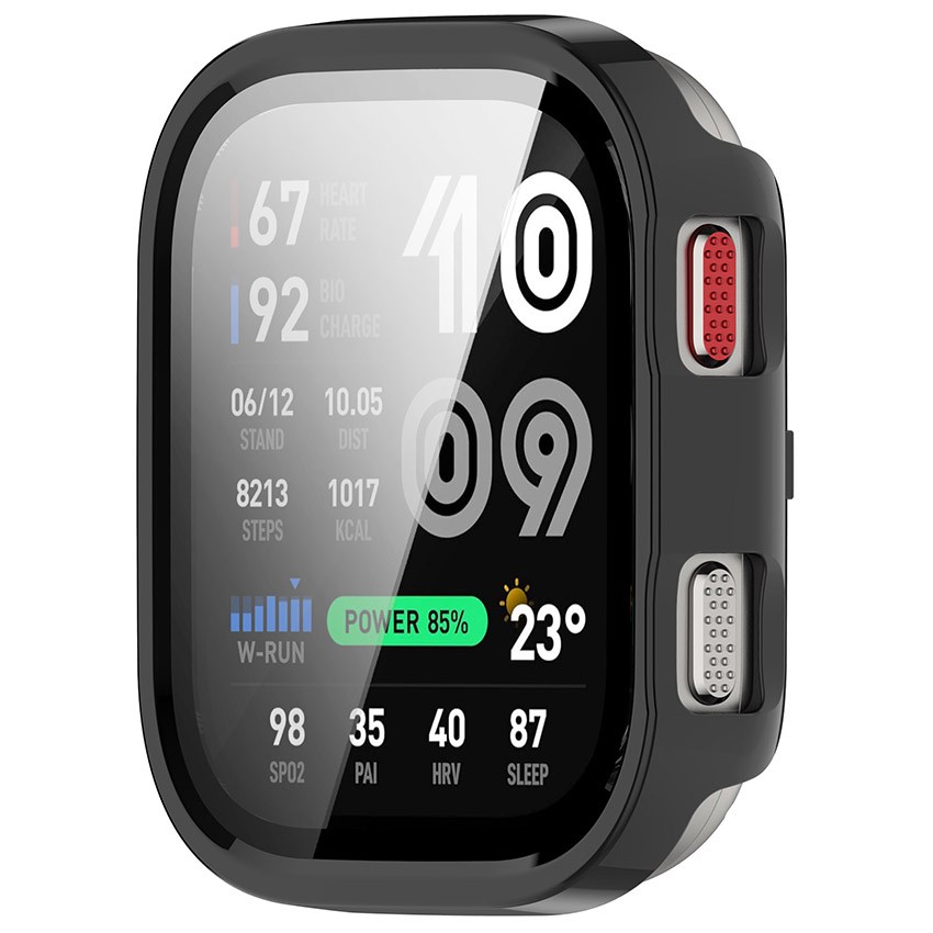 PC + Tempered Glass Protective Film Watch Case Armor for Amazfit Bip Max (A2568)
