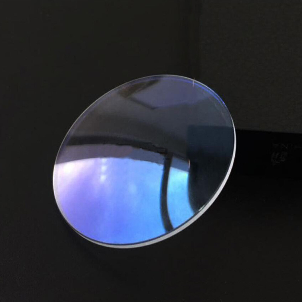 AR Blue 1.2/1.5/2.0mm Thick Double Dome Mineral Watch Glass Crystal Replacement