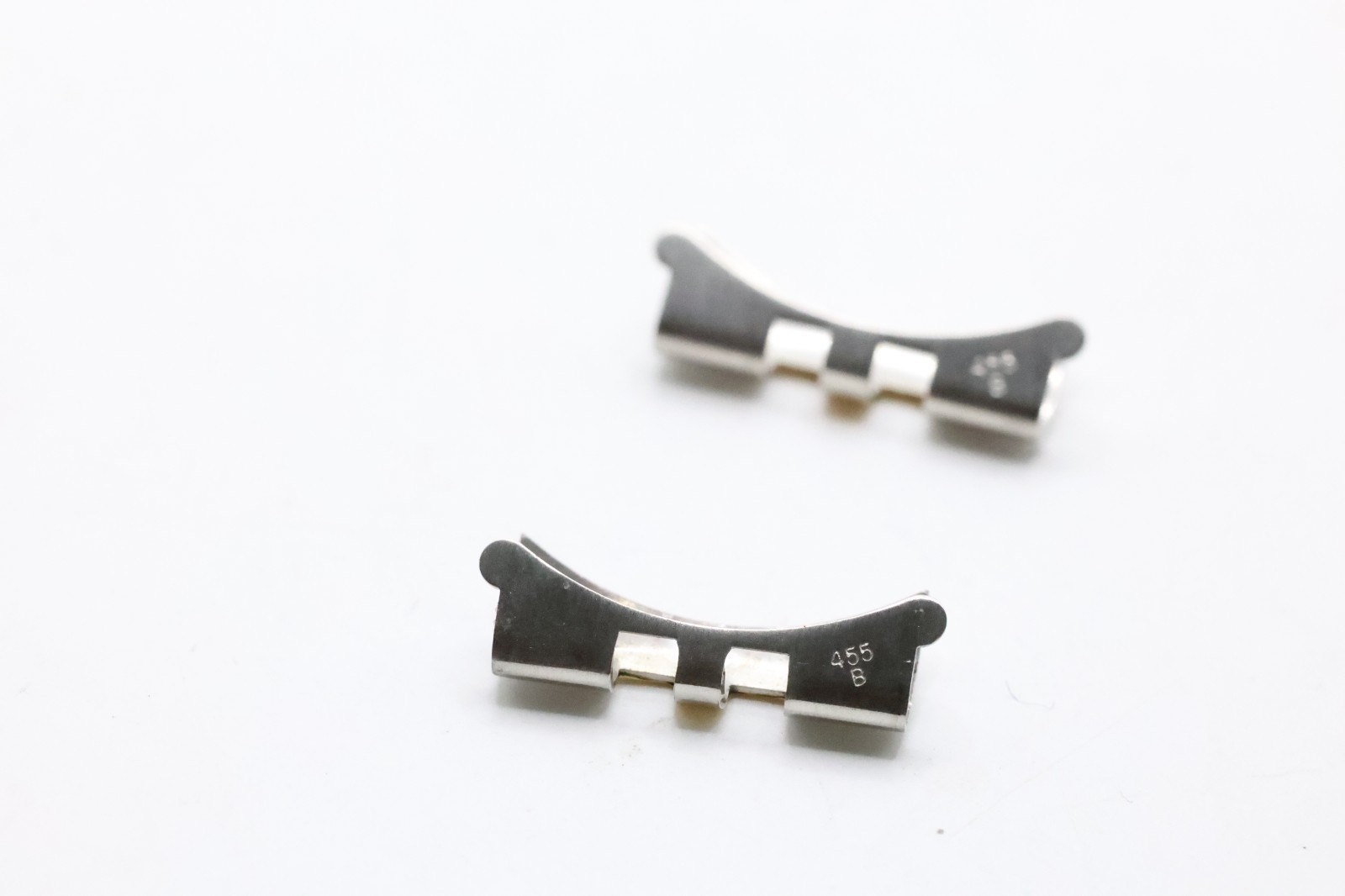 Authentic 455B Rolex 20mm End Links Yellow Gold & Stainless Steel #865
