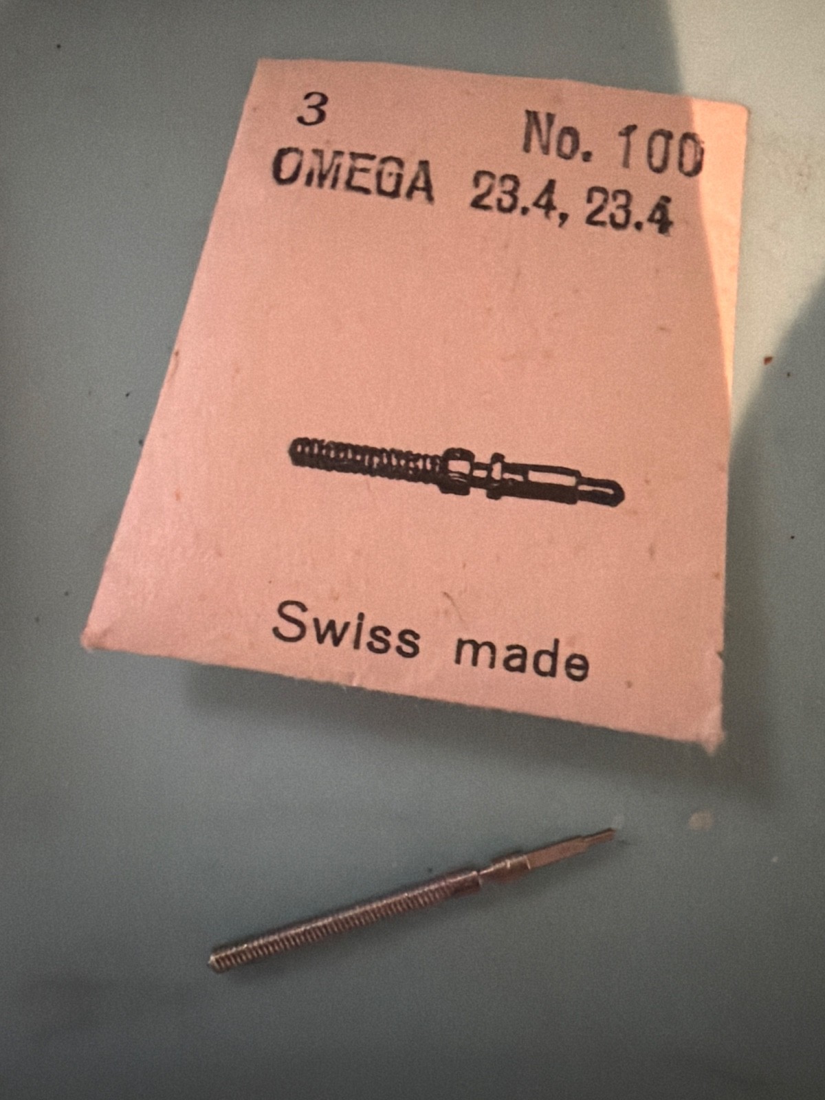 Winding Stem Various Calibers NOS (1) Stem OMEGA – PUW – VALJOUX – PESEUX – MIDO