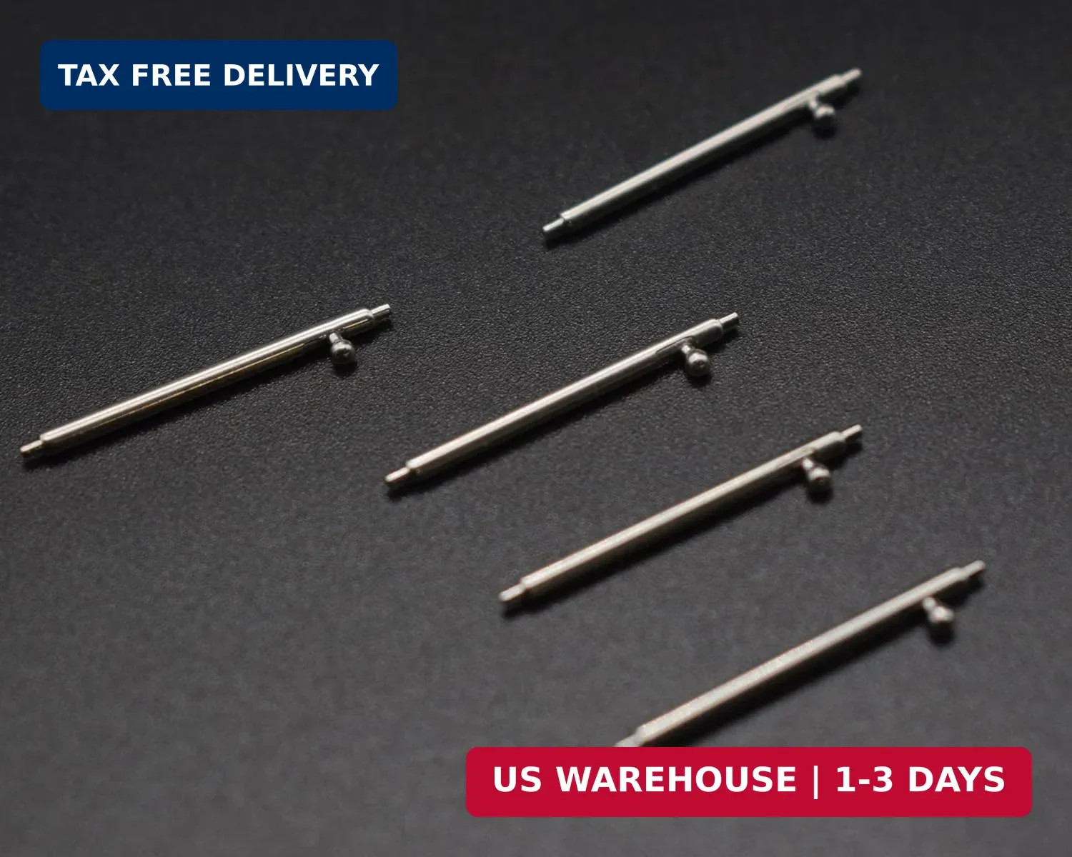 10pcs Quick Release Spring Bars 14mm 16mm 18mm 20mm 22mm 24mm 1.8mm Diameter Sta