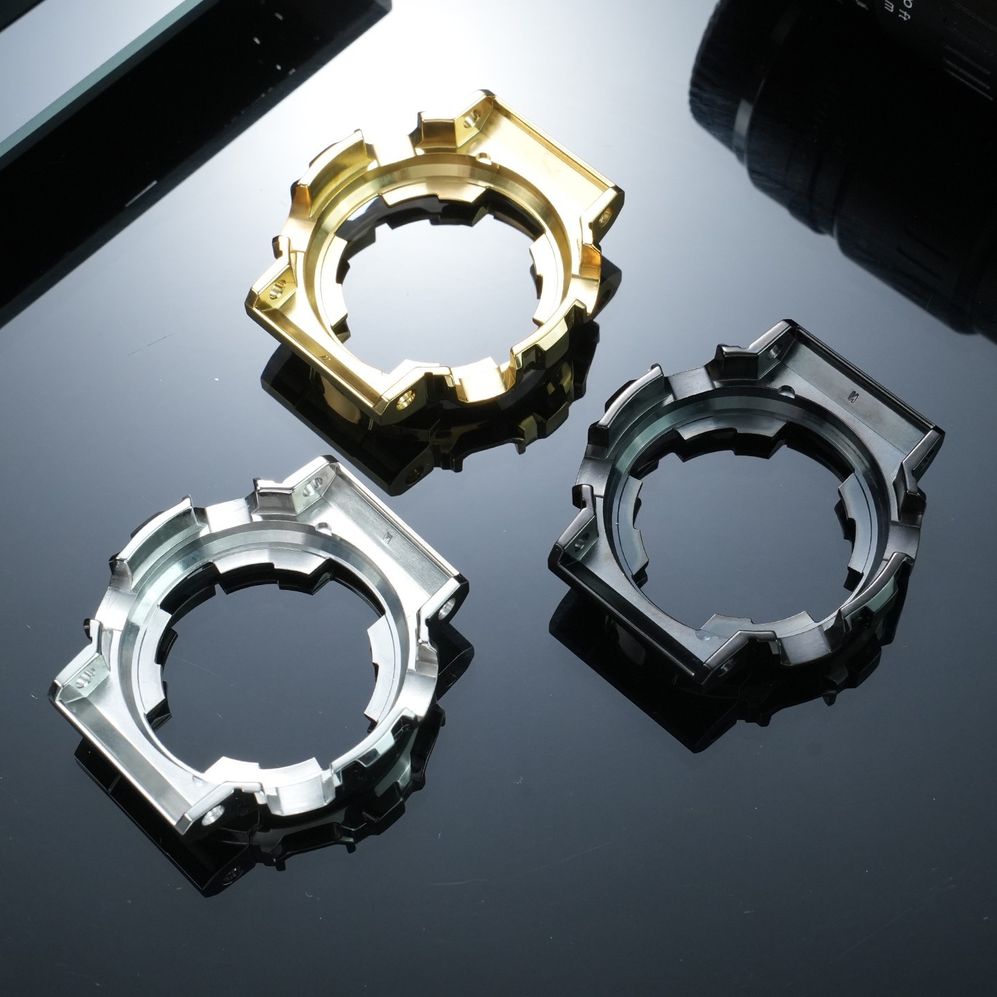 For Casio G-SHOCK GM-110 Watch Mod Kit GM110 Steel Watch Case Metal Strap Man