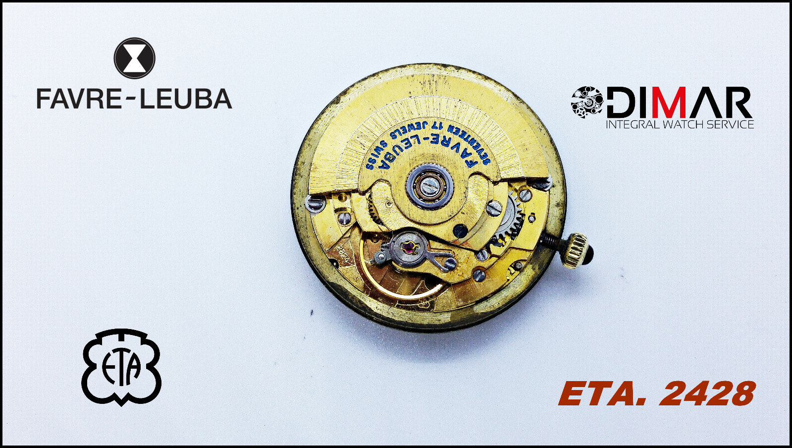 Favre-Leuba Movement, ETA.2824 – Sphere Diameter 29.60Mm