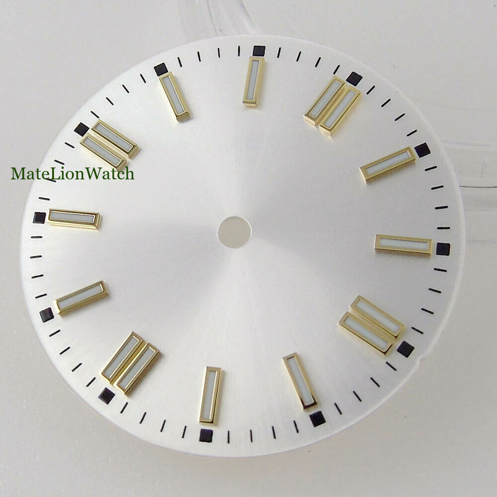 29mm Sterile Watch Dial For ETA2824 2836/Miyota8215 821A/DG2813 3804 Green Lume