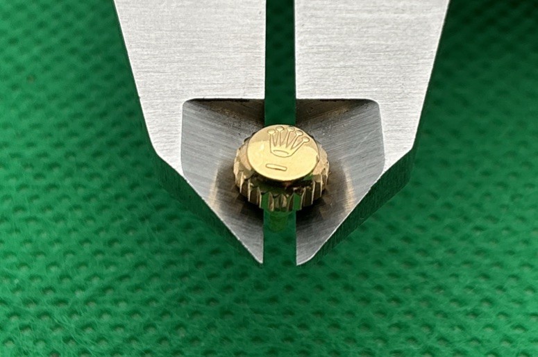 Genuine Rolex B24-530-8 18k Yellow Gold 5.3mm Winding Crown Refurbished (J30)