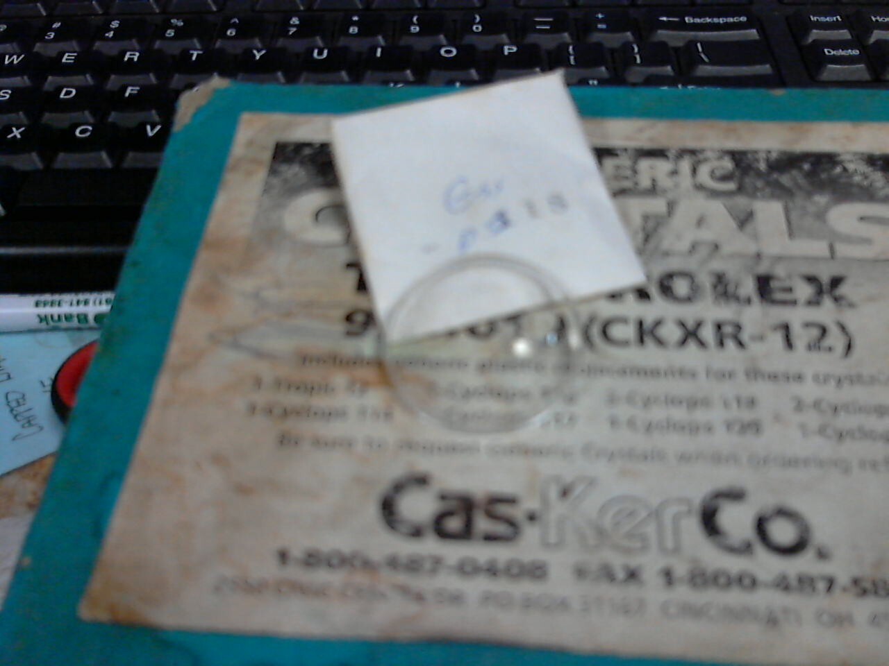 CRYSTAL FOR WRISTWATCH 118 ROLEX PARTS