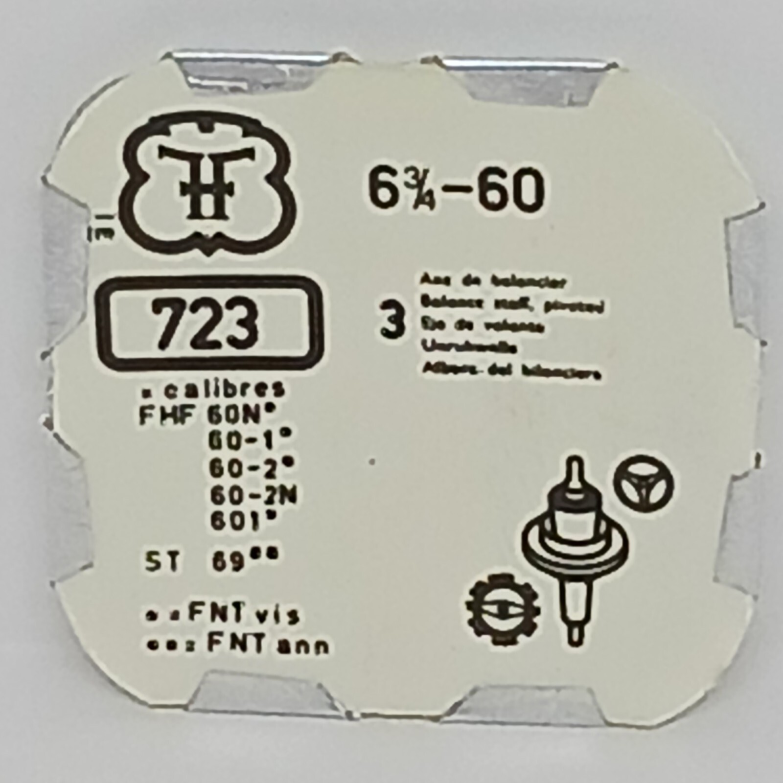 Font 6 3/4 – 60 Balance Staff (3 Pieces)