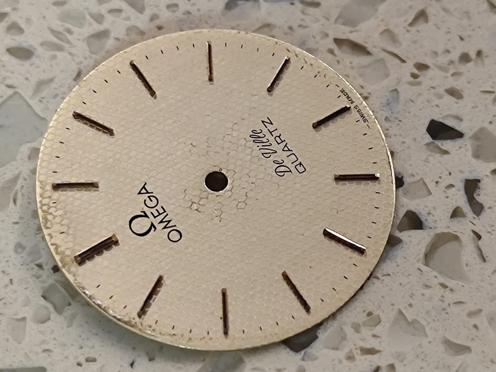 OMEGA DeVille Cal 1332/1337/1336 Part Gold Dial 27.50MM For part