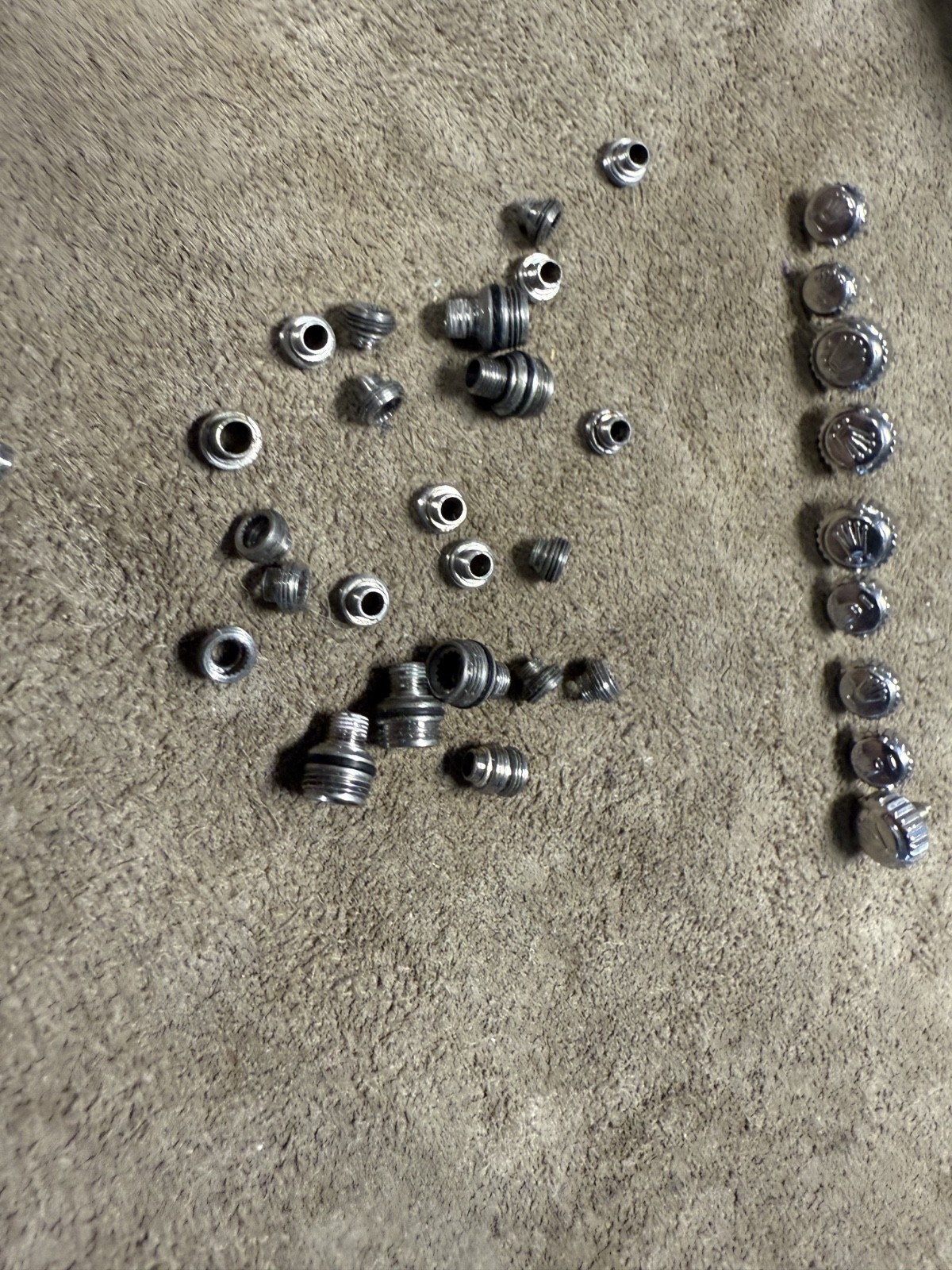 Rolex Crown and Tube Lot for Watch Parts