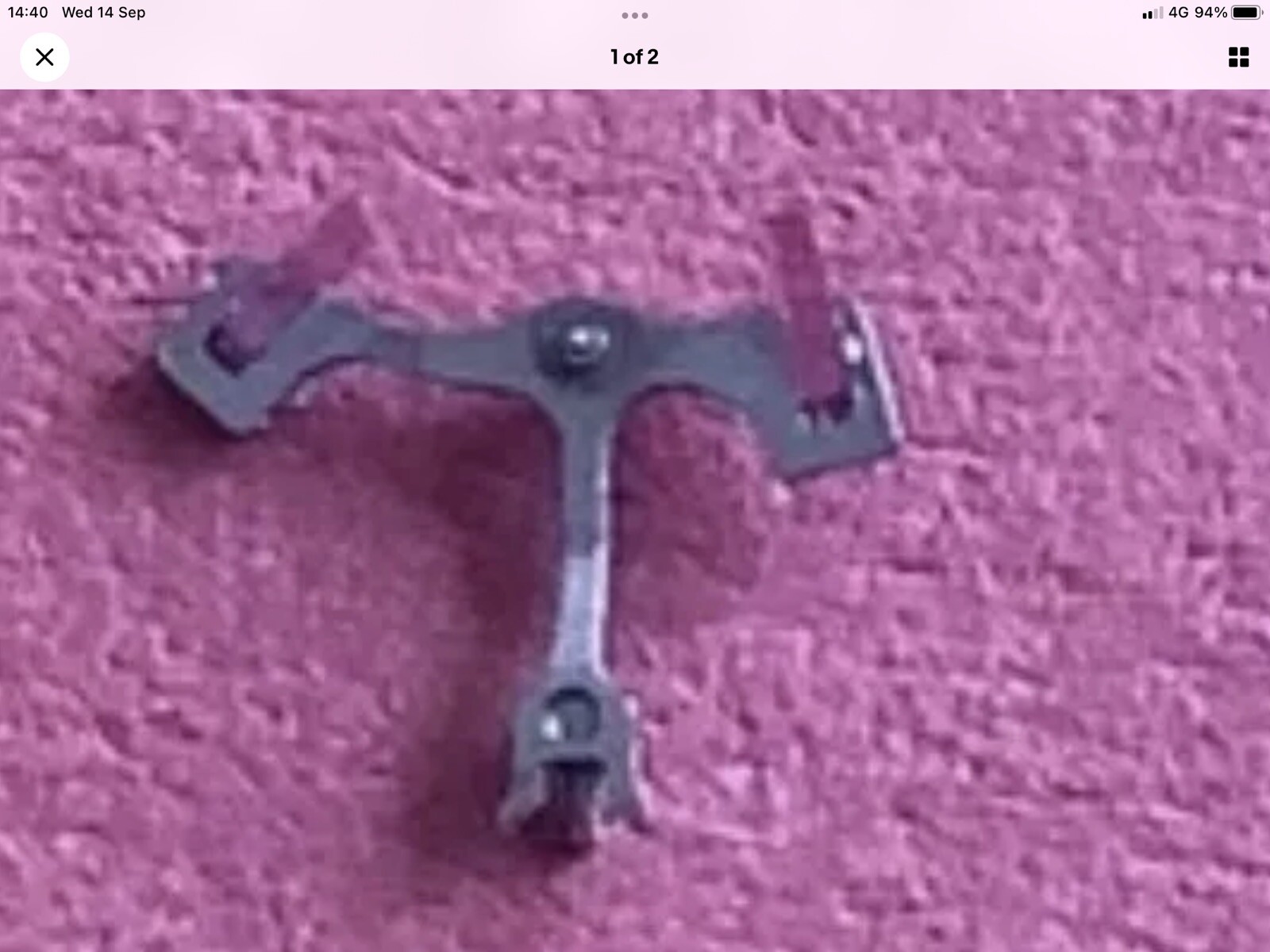 CLASSIC WATCH PART. . LUCH 2209 PALLET
