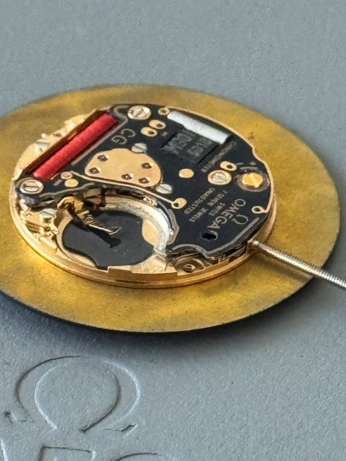 Omega 1427 Quartz Movement – Not Tested – Selling for Parts