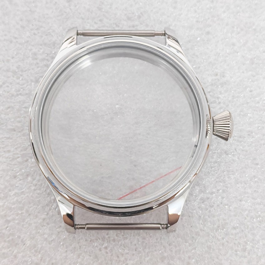 44mm Stainless Steel Watch Case for ETA 6497/6498, ST3600/ST3620 Movement