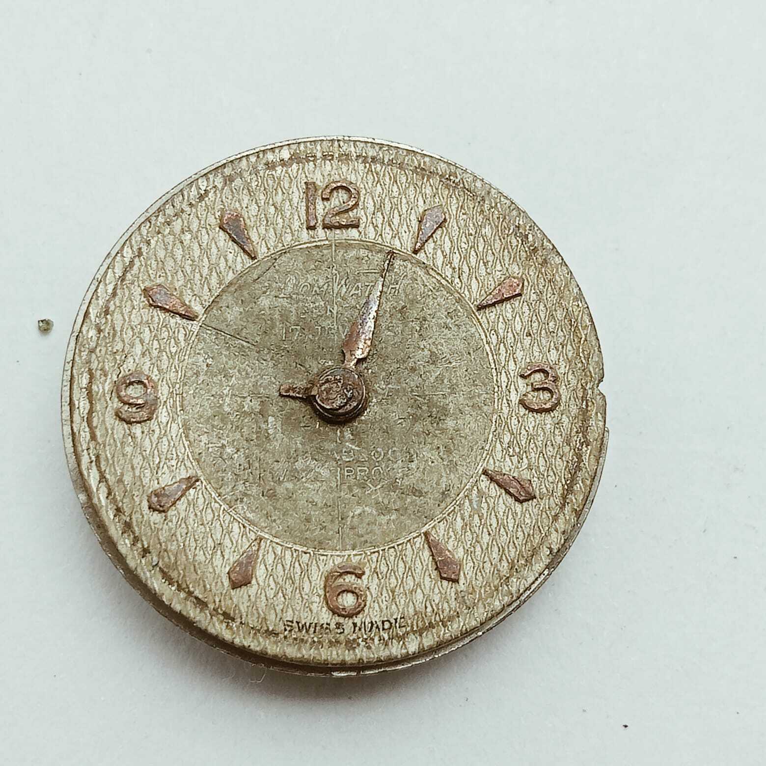 Dom Watch Geneve Manual Winding Watch Movement For Parts AAS73ALI1
