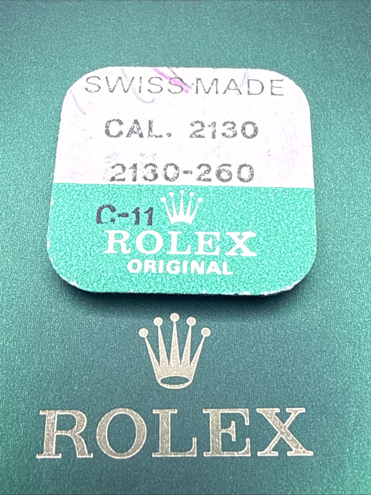 Genuine Rolex 2130 260 Minute Wheel Watch Factory Sealed Package Part