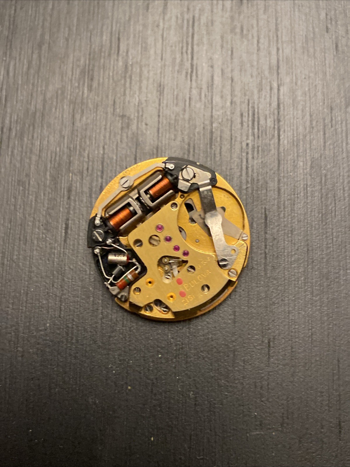 VINTAGE MEN’S BULOVA ACCUTRON 218 WRIST WATCH MOVEMENT NOT RUNNING!