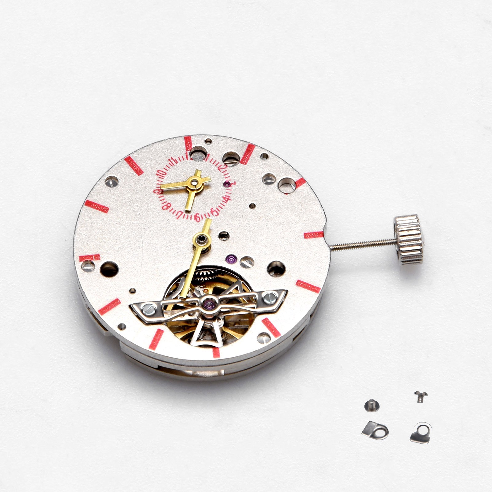 ST2510 Automatic Movement Flywheel at 6H Dual Time 12H 34J 45h Power Stop Second