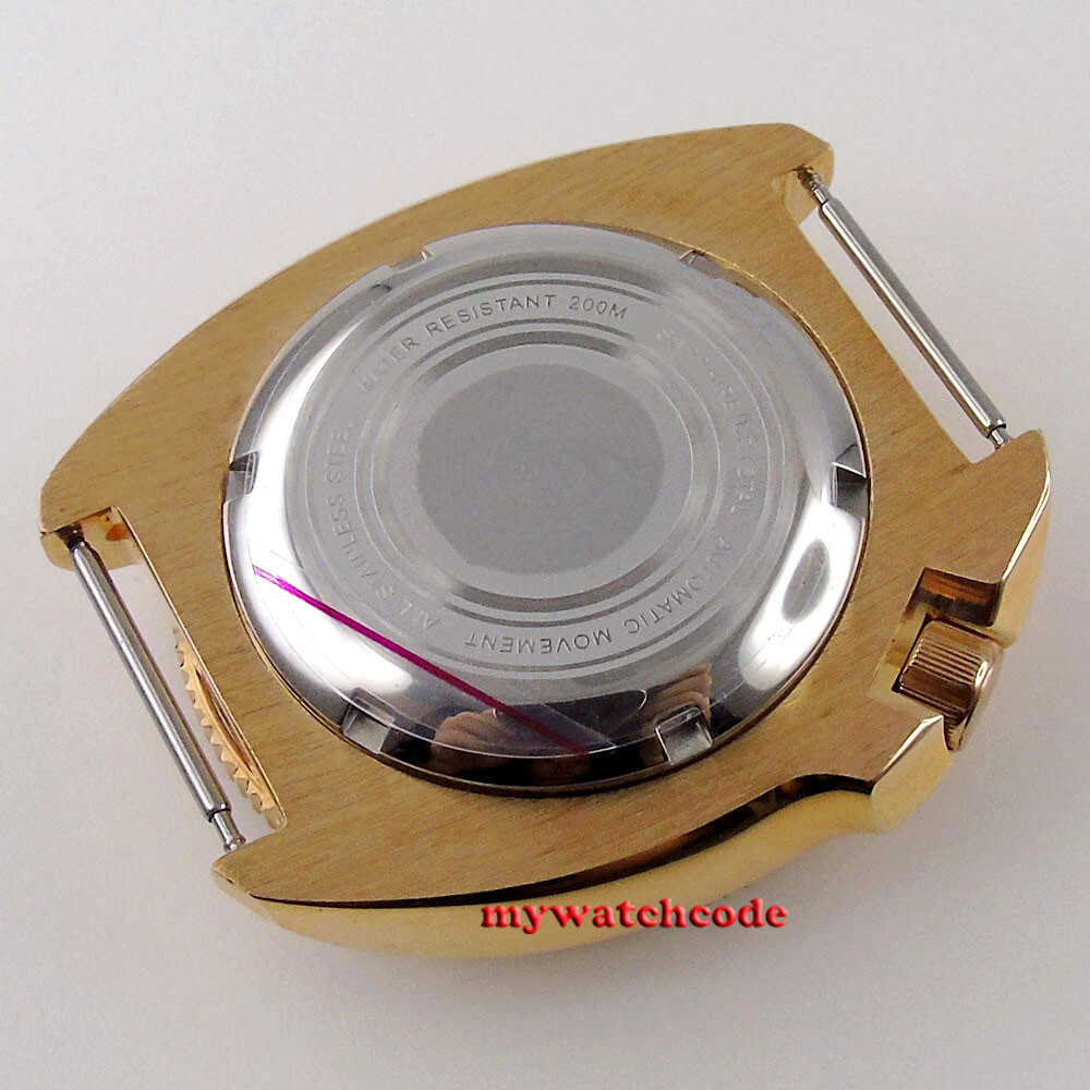CUSN8 solid Bronze case Sapphire glass Ceramic Bezel watch case For NH35A NH36A