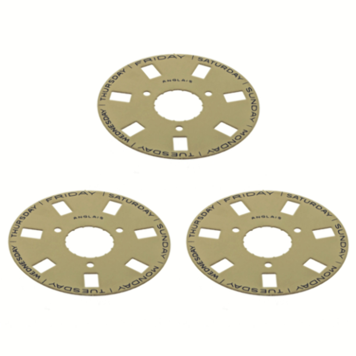 3 DAY DISC FOR ROLEX PRESIDENT DAY DATE 3155 18206 18208 18296 18238 CHAMPAGNE