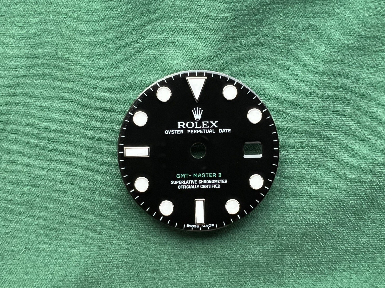 Authentic Rolex GMT Master II Luminova Black Dial (Ref. 116710LN) – OC#749