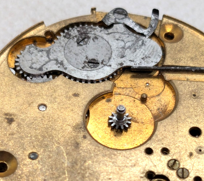 American Waltham Watch Co. 35 mm Pocket Watch Mechanical Movement Part 3044658