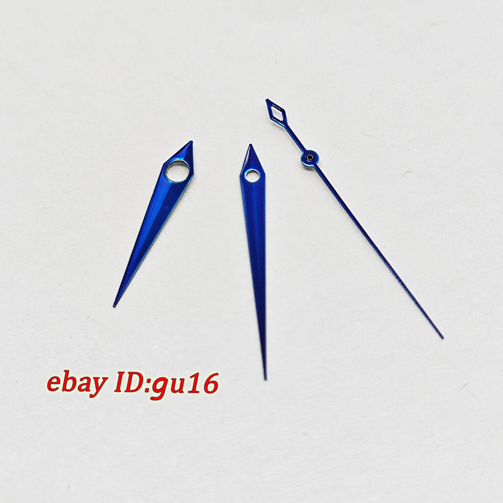 silver/gold/rose gold/black/blue Watch hands fit NH35 NH36 movement