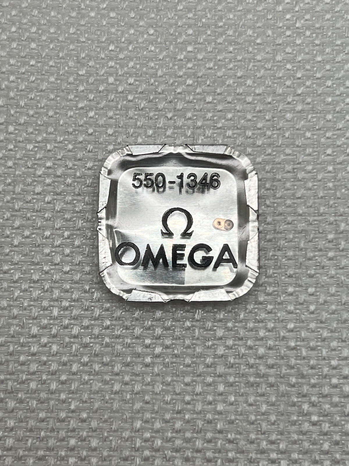 Omega 550-1346 NOS Part Lower Incabloc Shock Jewel