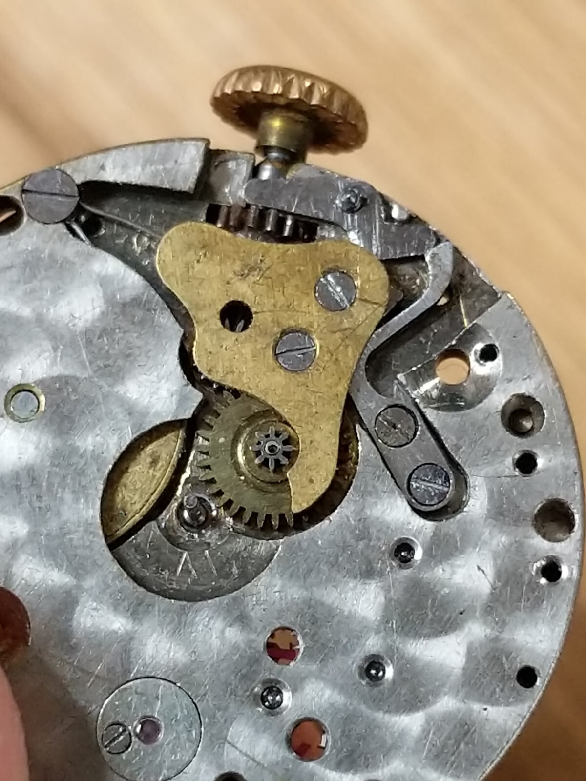 Antique Breguet HSPG military watch movement for parts
