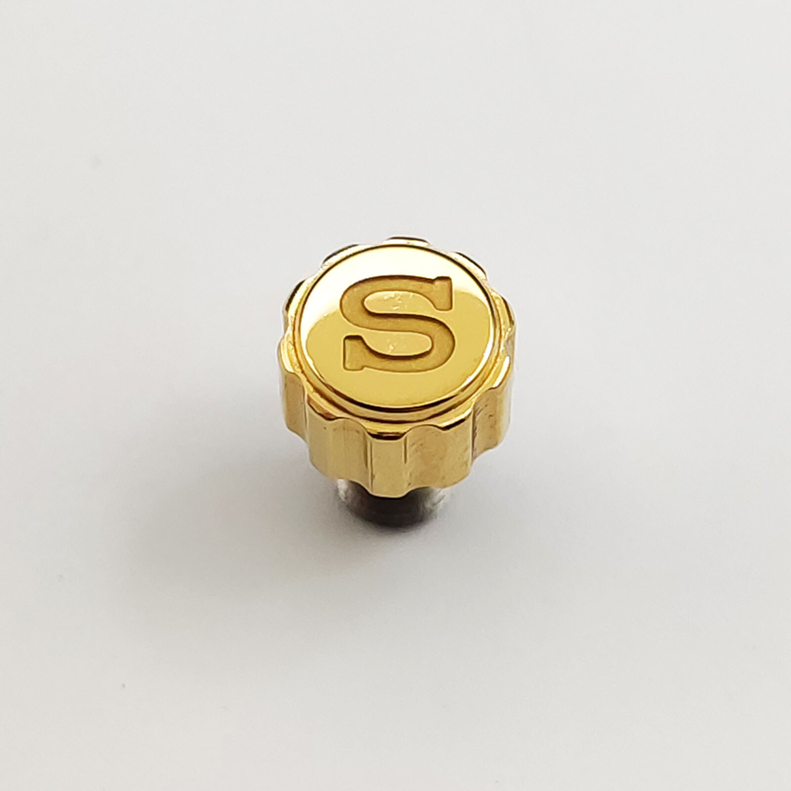 For 7S26 NH35/35a/36/36a Movement 7mm Stainless Steel Watch Crown w/ Watch Stem