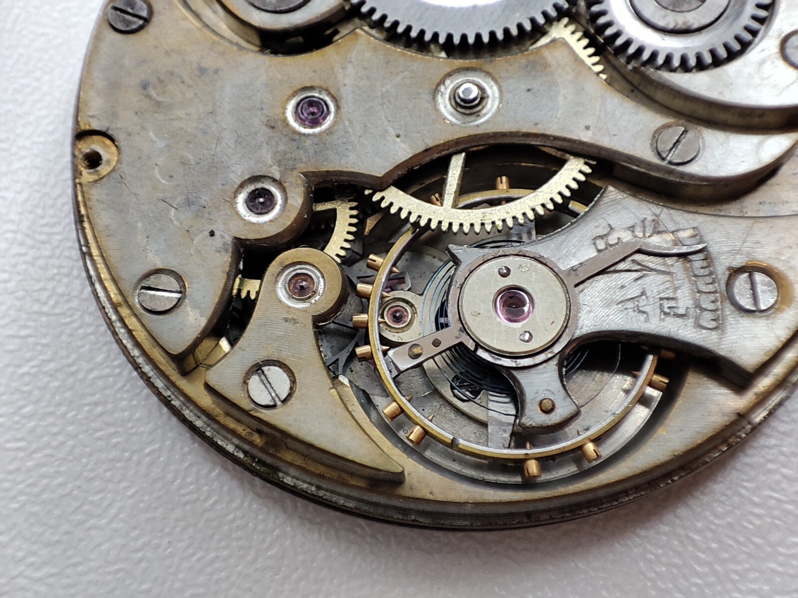 Pocket Watch – Watch movement – 43.2 mm – for parts and spares