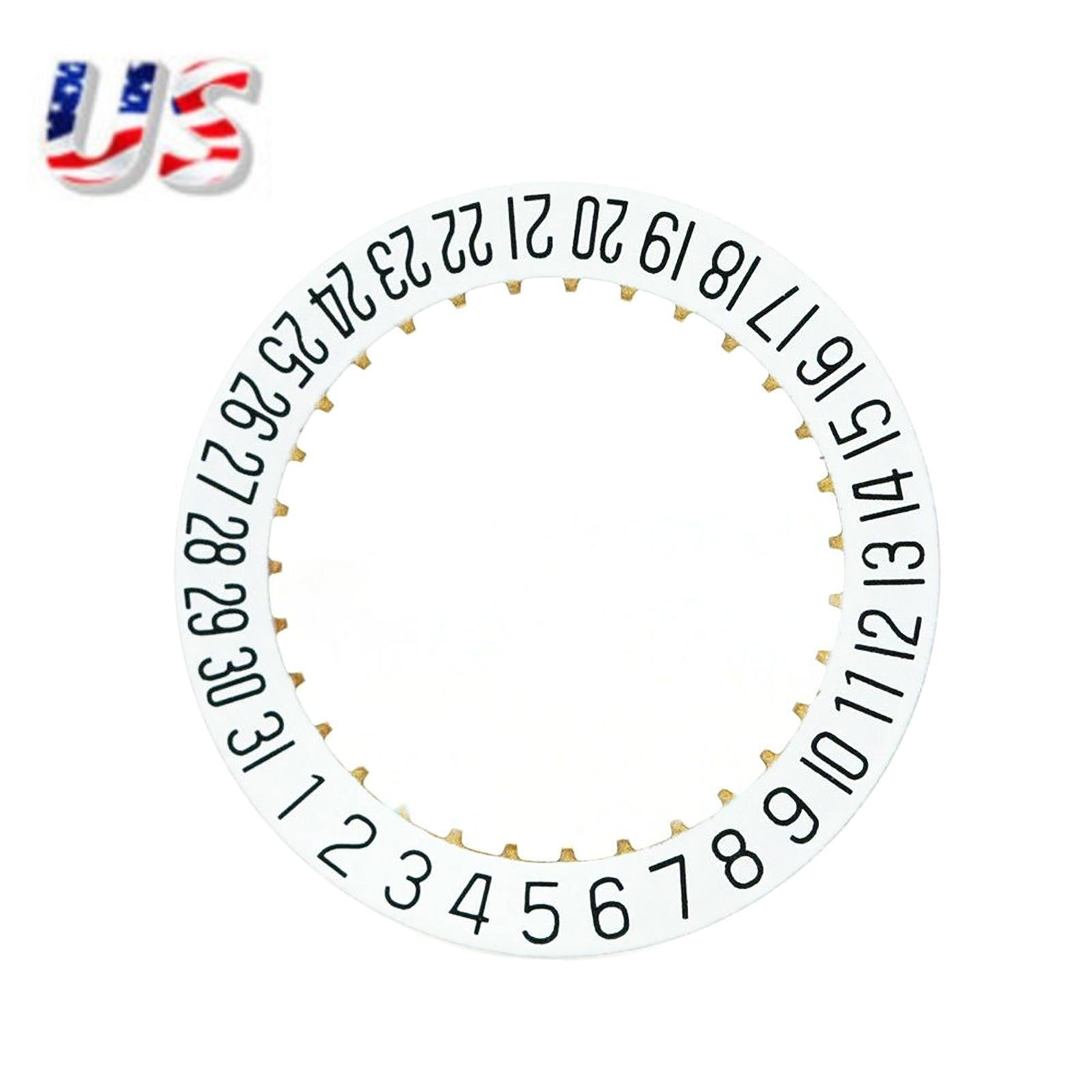 2X Date Indicator Calendar Wheel Disc Plate AT 6 For ETA 2804-2 2824-2 2892A2