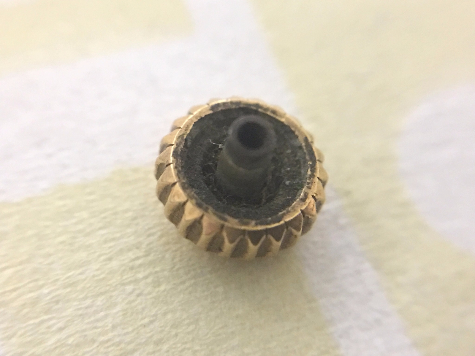ROLEX SUPER OYSTER PERPE OVETTONE BIG BUBBLEBACK 18KT ROSE GOLD CROWN 6084 #W680