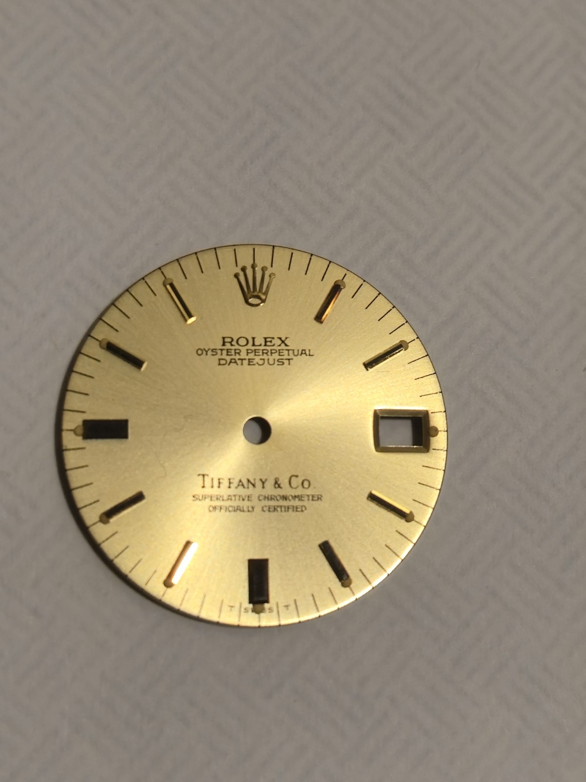 Tiffany Dial for ROLEX 68278 31mm Ladies President