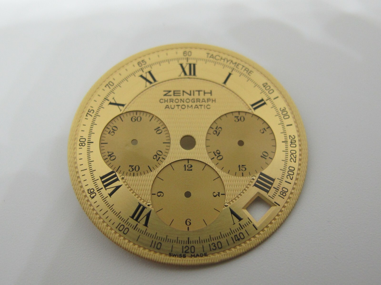 ZENITH CHRONOGRAPH AUTOMATIC GOLDEN DIAL 30.8mm