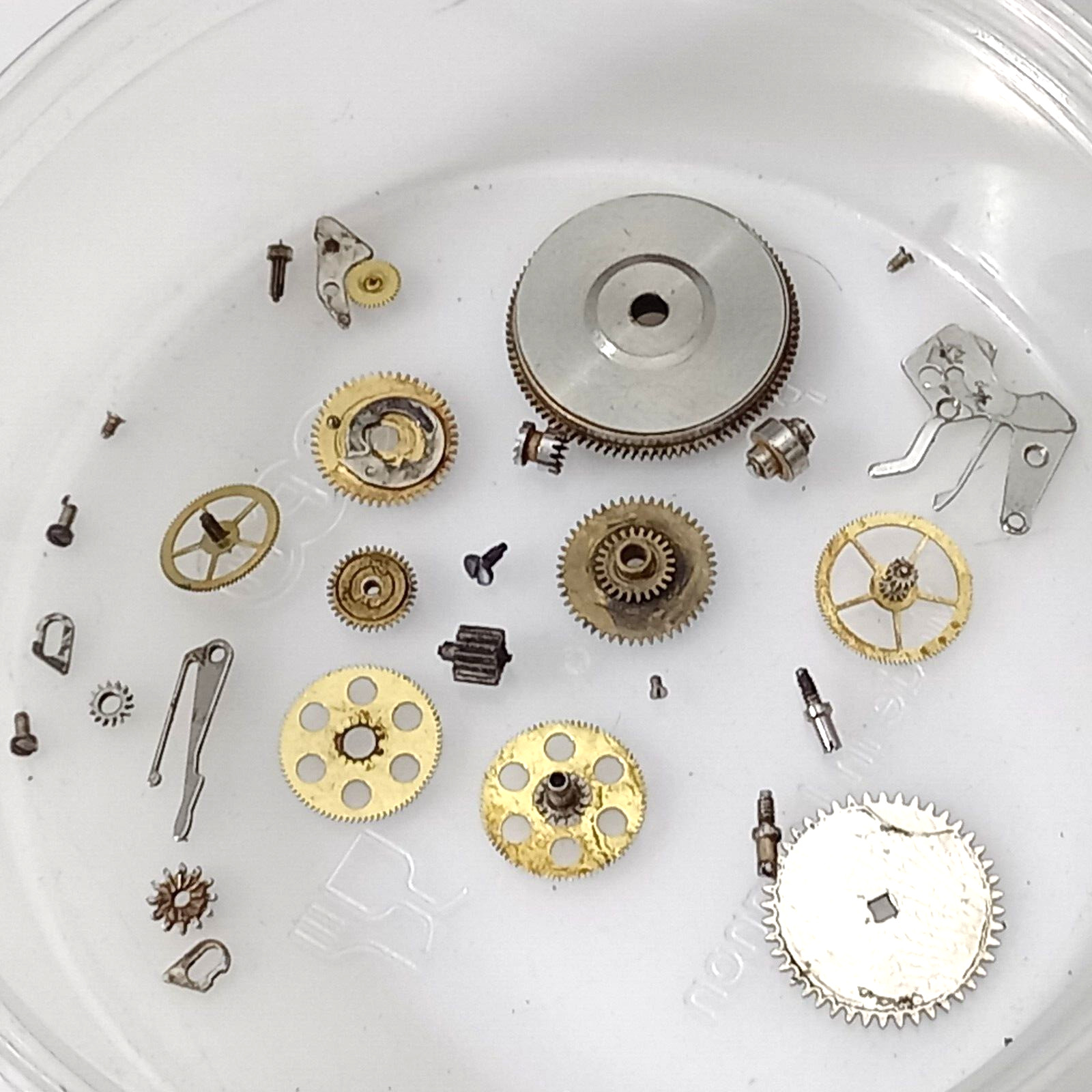 LOT SPARE PARTS VALJOUX 7740 & CAL 11 12 BREITLING HEUER BUREN HAMILTON AS IS