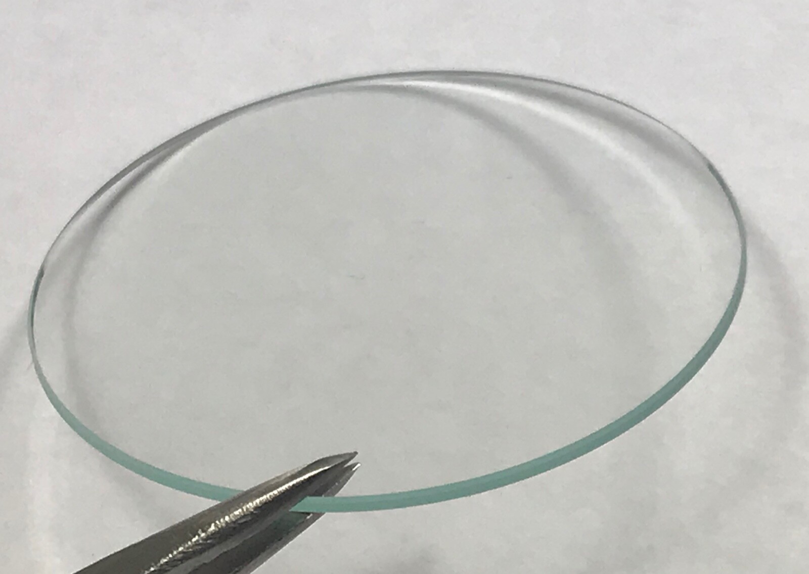 NEW ROUND 2MM THICK FLAT WATCH MINERAL GLASS CRYSTAL REPLACEMENT SIZE 16MM-50MM